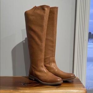 Franco Sarto Brown Over the Knee Boots